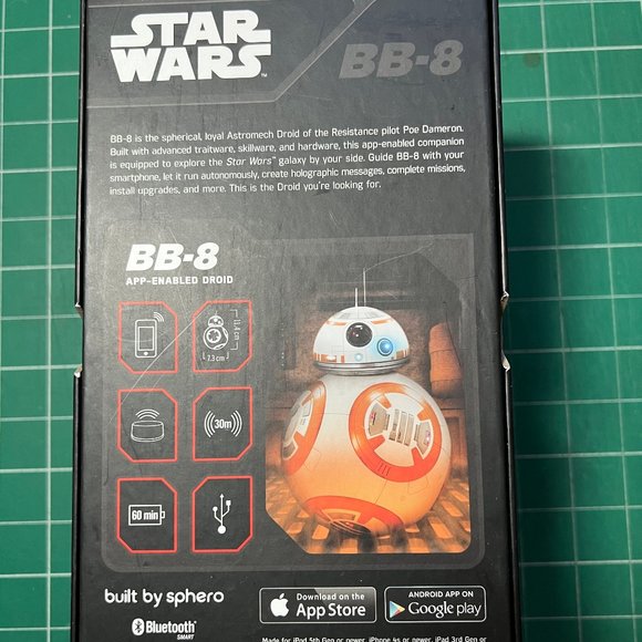 Star Wars: BB-8 App Enabled Droid by Sphero with Box | Remote Controlled Droid - Picture 3 of 4